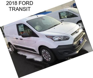 2018 FORD TRANSIT