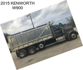 2015 KENWORTH W900