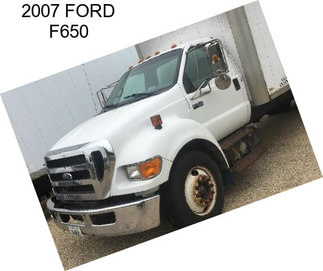 2007 FORD F650