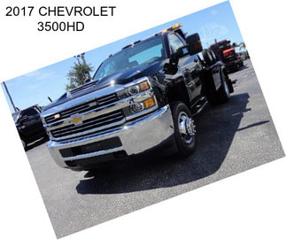 2017 CHEVROLET 3500HD