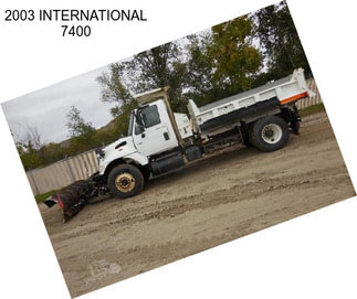 2003 INTERNATIONAL 7400