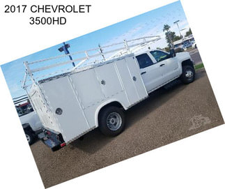 2017 CHEVROLET 3500HD