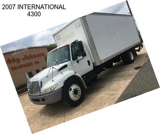 2007 INTERNATIONAL 4300