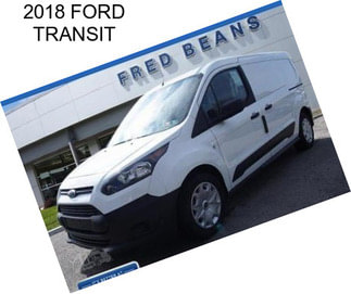 2018 FORD TRANSIT