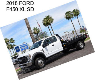 2018 FORD F450 XL SD