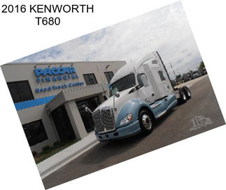 2016 KENWORTH T680