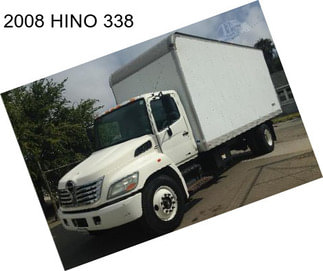 2008 HINO 338