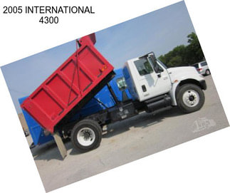 2005 INTERNATIONAL 4300