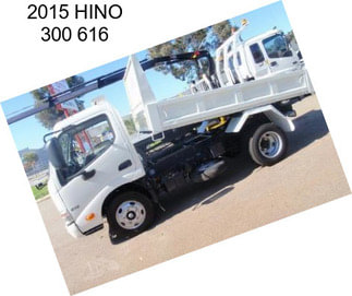 2015 HINO 300 616