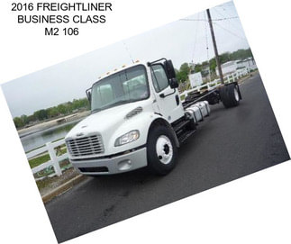 2016 FREIGHTLINER BUSINESS CLASS M2 106