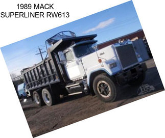 1989 MACK SUPERLINER RW613