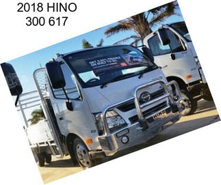 2018 HINO 300 617