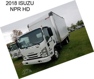 2018 ISUZU NPR HD