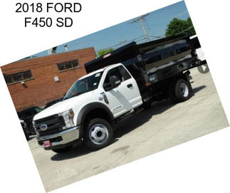 2018 FORD F450 SD