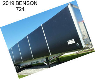 2019 BENSON 724