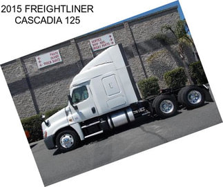 2015 FREIGHTLINER CASCADIA 125