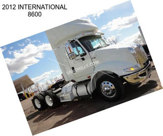 2012 INTERNATIONAL 8600