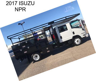 2017 ISUZU NPR