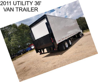 2011 UTILITY 36\' VAN TRAILER