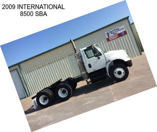 2009 INTERNATIONAL 8500 SBA