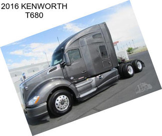 2016 KENWORTH T680