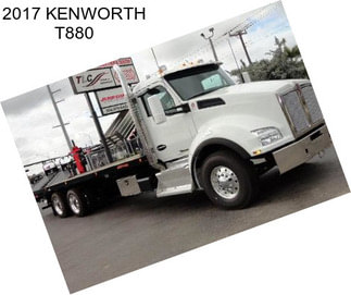 2017 KENWORTH T880