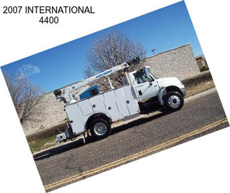 2007 INTERNATIONAL 4400