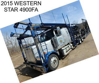 2015 WESTERN STAR 4900FA