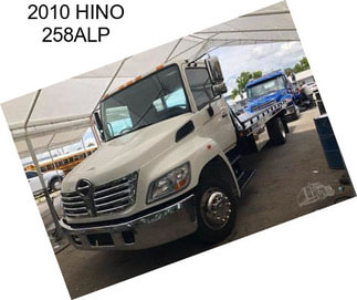 2010 HINO 258ALP