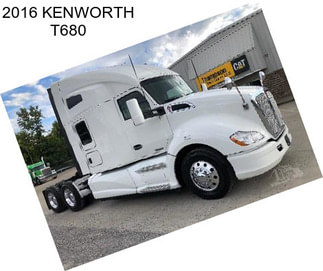 2016 KENWORTH T680