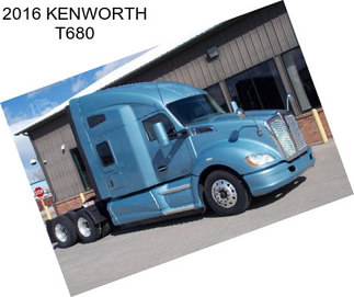 2016 KENWORTH T680