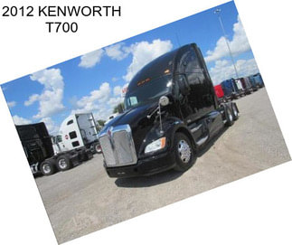 2012 KENWORTH T700