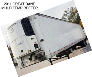 2011 GREAT DANE MULTI TEMP REEFER