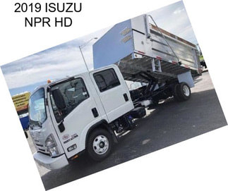 2019 ISUZU NPR HD