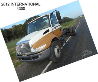 2012 INTERNATIONAL 4300