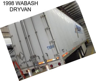 1998 WABASH DRYVAN