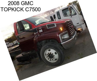 2008 GMC TOPKICK C7500