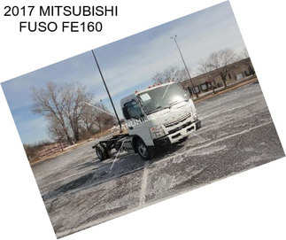 2017 MITSUBISHI FUSO FE160