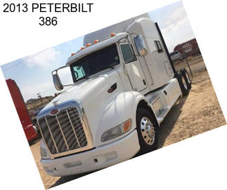 2013 PETERBILT 386