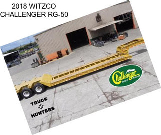 2018 WITZCO CHALLENGER RG-50