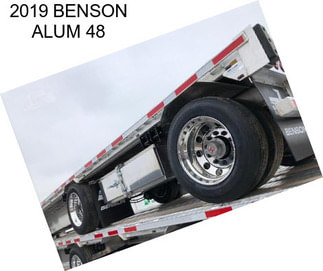 2019 BENSON ALUM 48