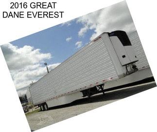 2016 GREAT DANE EVEREST