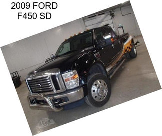 2009 FORD F450 SD