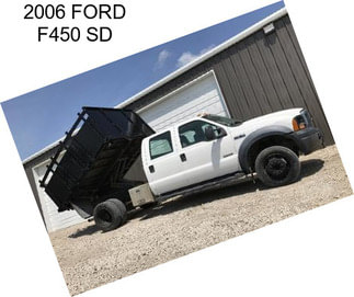 2006 FORD F450 SD