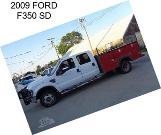 2009 FORD F350 SD