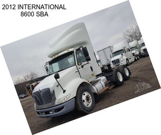 2012 INTERNATIONAL 8600 SBA