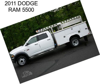 2011 DODGE RAM 5500