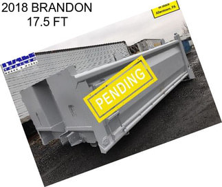 2018 BRANDON 17.5 FT