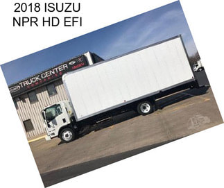 2018 ISUZU NPR HD EFI