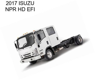 2017 ISUZU NPR HD EFI